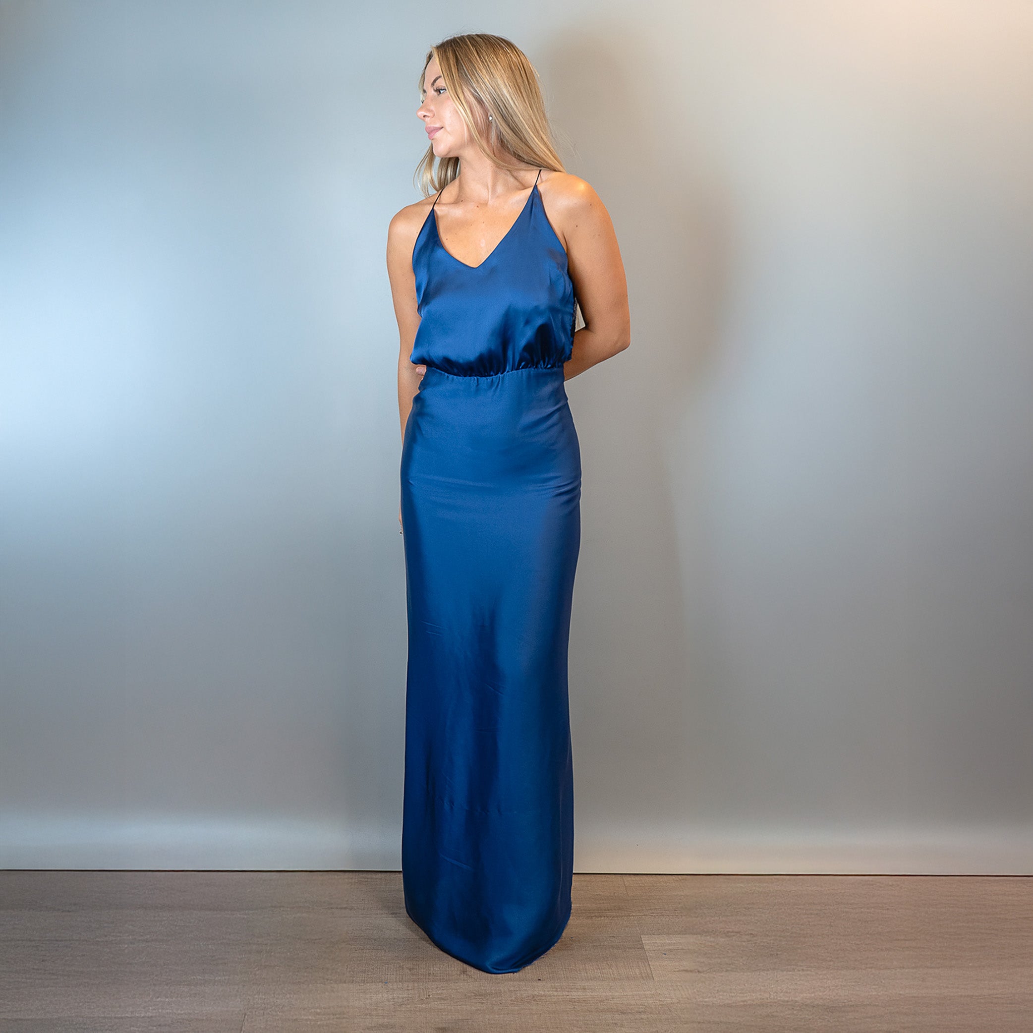 Vestido satin ATENAS