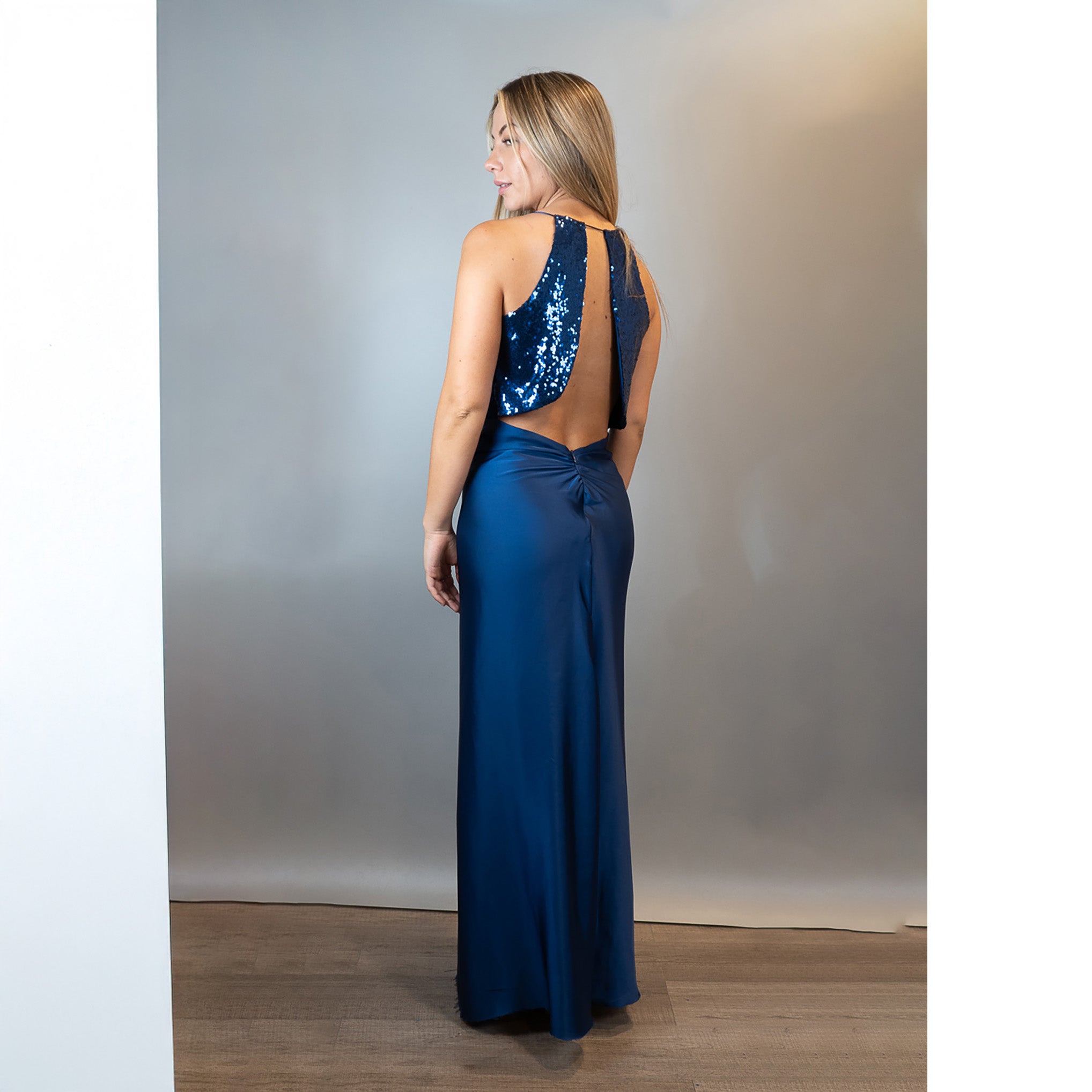 Vestido satin ATENAS