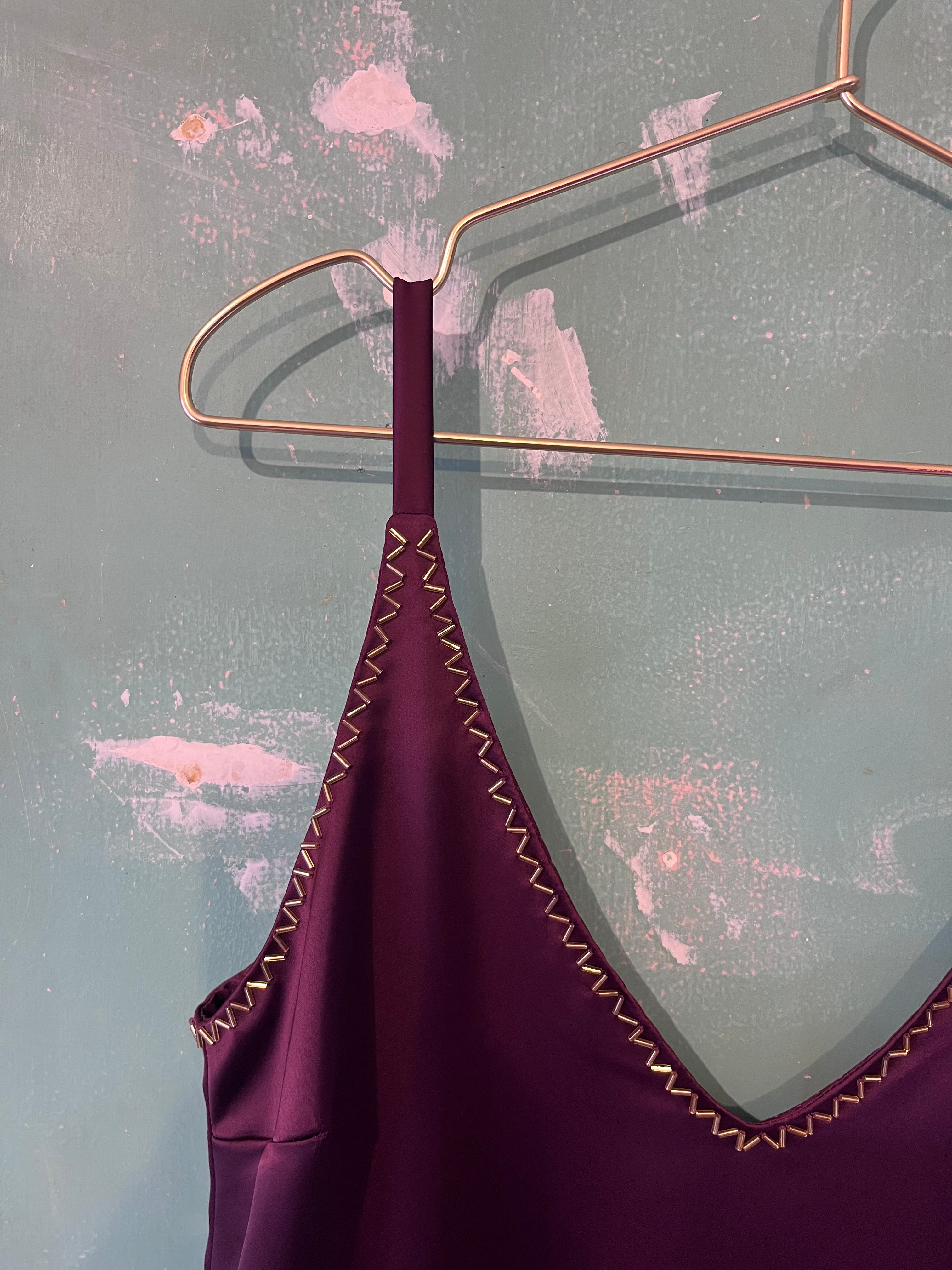 Vestido Largo bordado NIZA