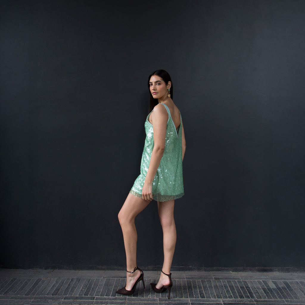 Vestido lentejuelas DUBLIN