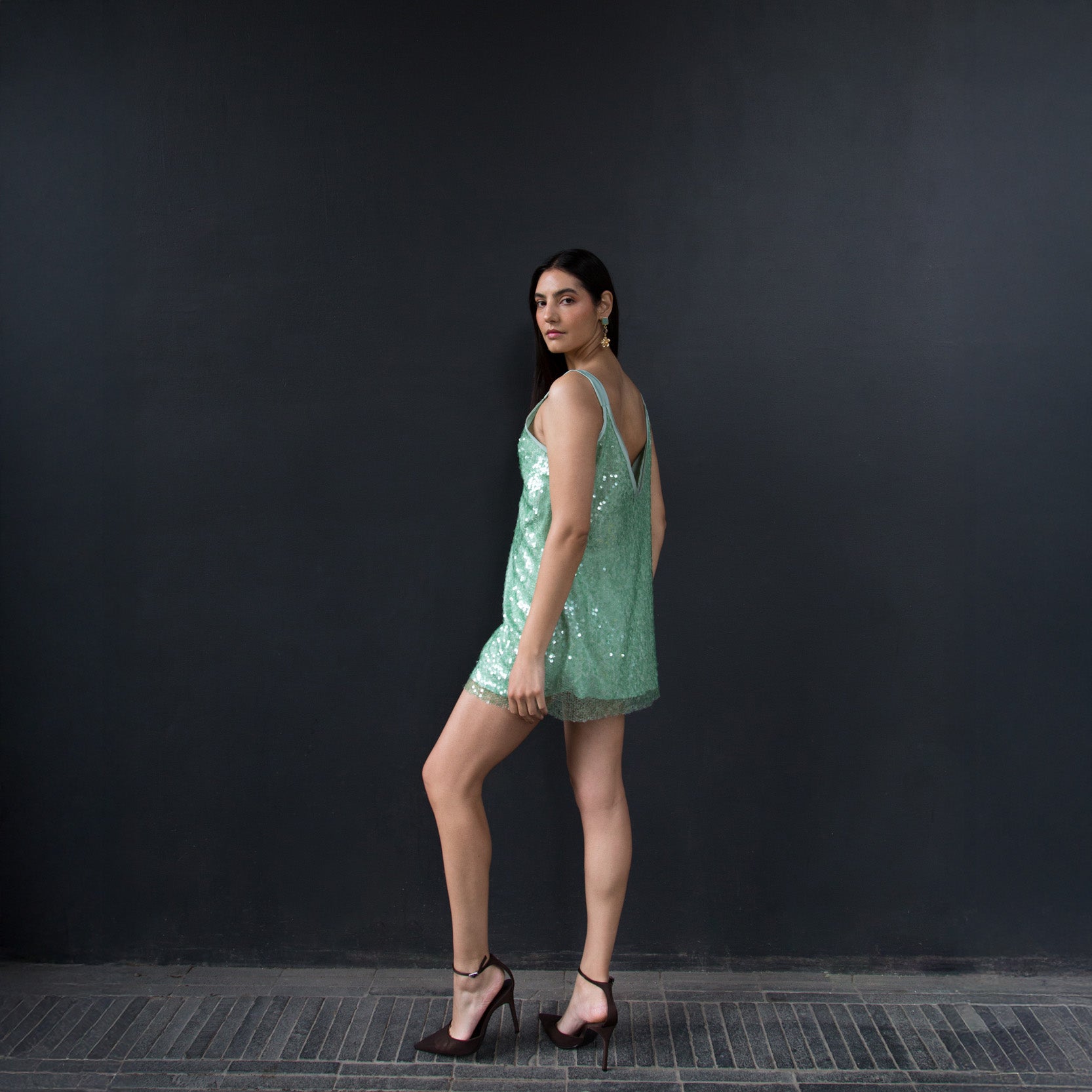 Vestido lentejuelas DUBLIN