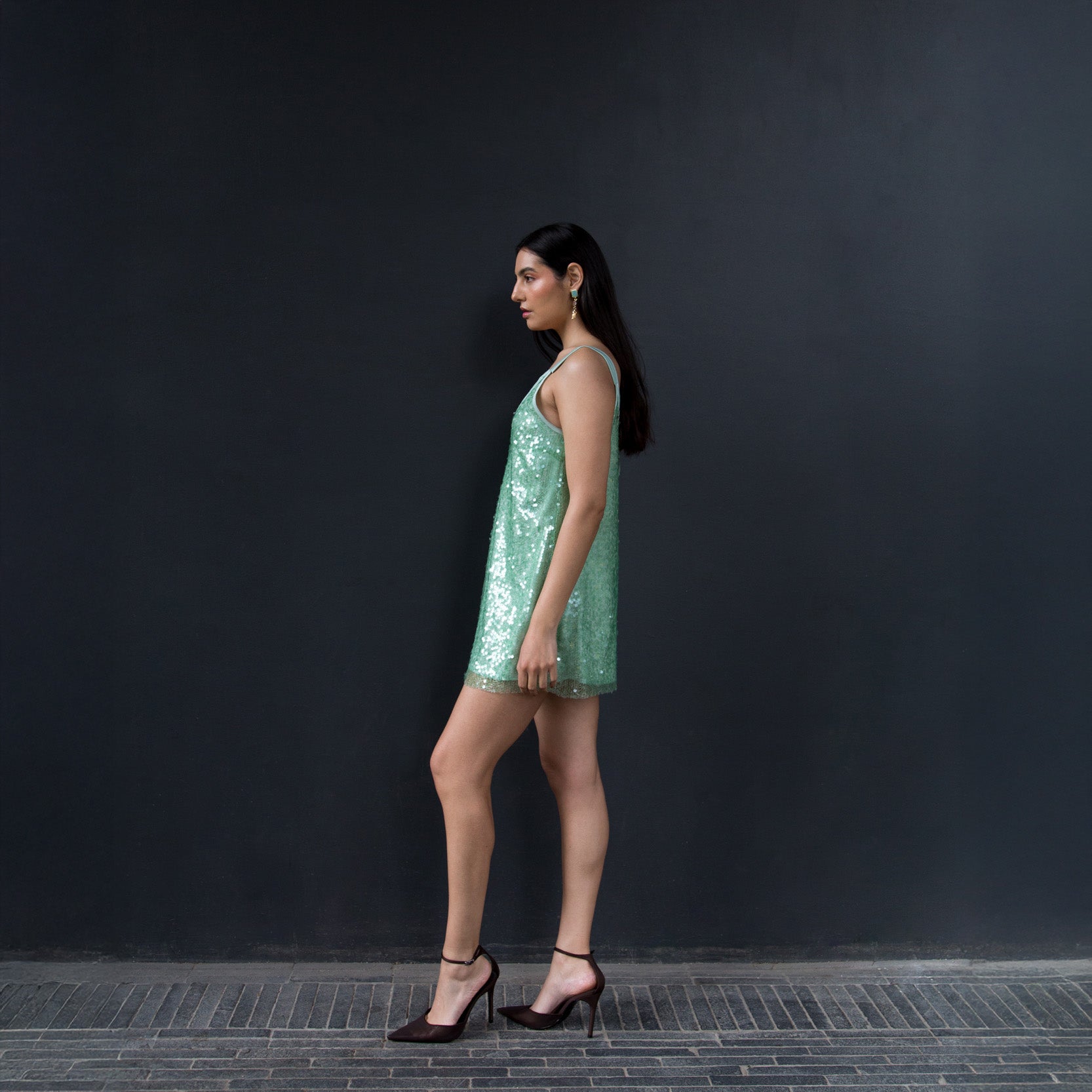 Vestido lentejuelas DUBLIN