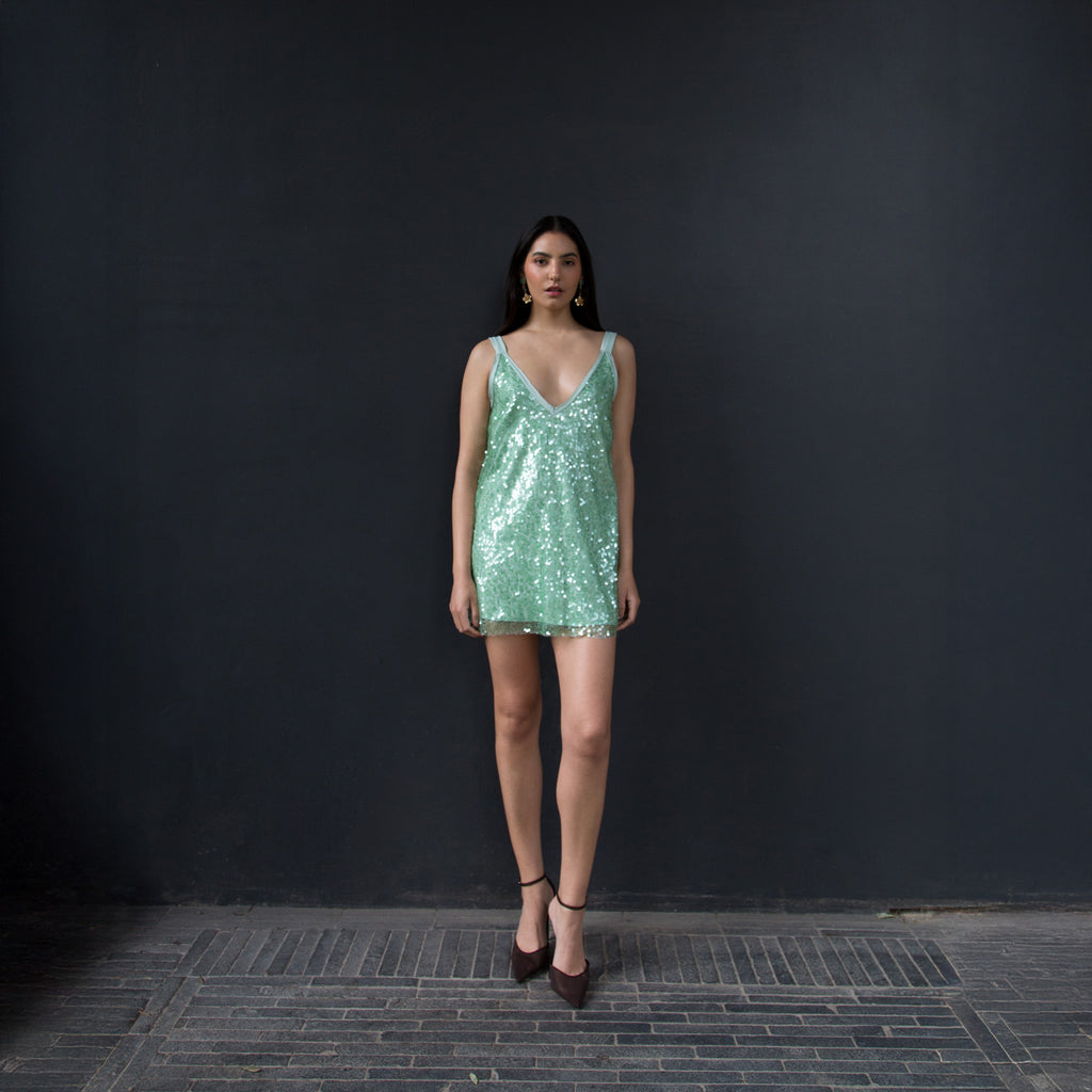 Vestido lentejuelas DUBLIN