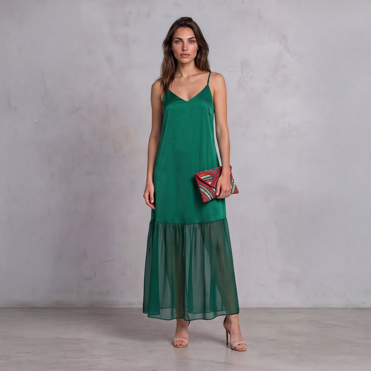 Vestido de Fiesta NIZA Verde