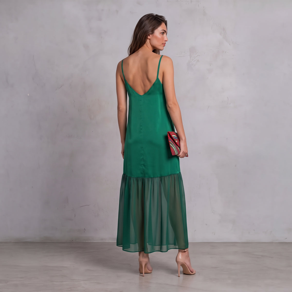 Vestido de Fiesta NIZA Verde