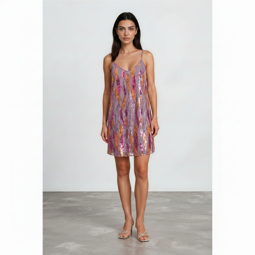 Vestido lentejuelas DUBLIN