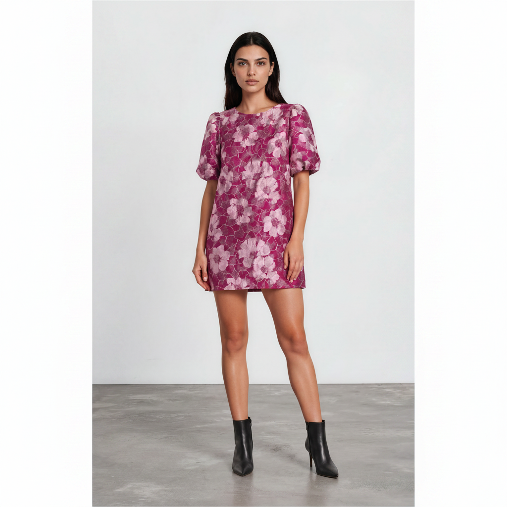 Vestido floreado BUDAPEST