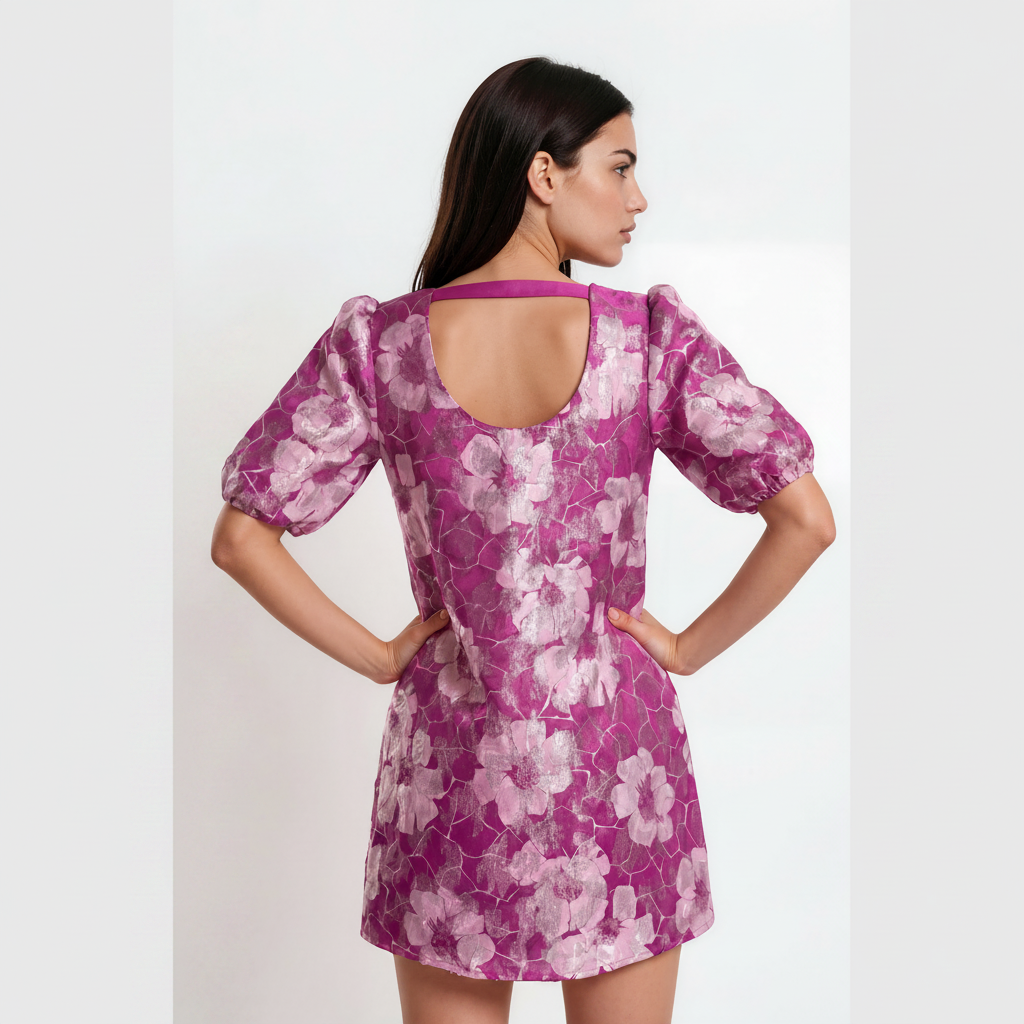Vestido floreado BUDAPEST