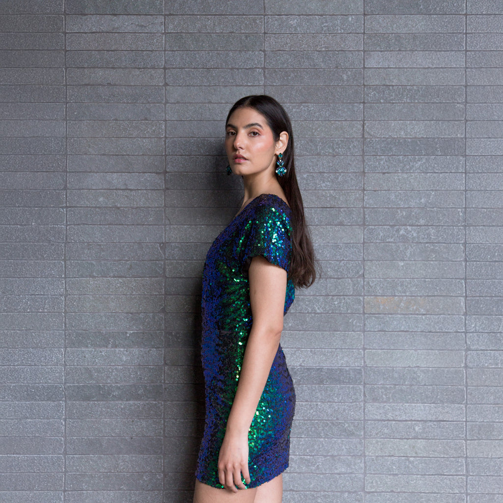 Vestido lentejuelas MALAGA