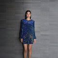 Vestido Terciopelo Tornasol ROMA PREVENTA