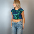 Top lentejuelas BARCELONA CROP