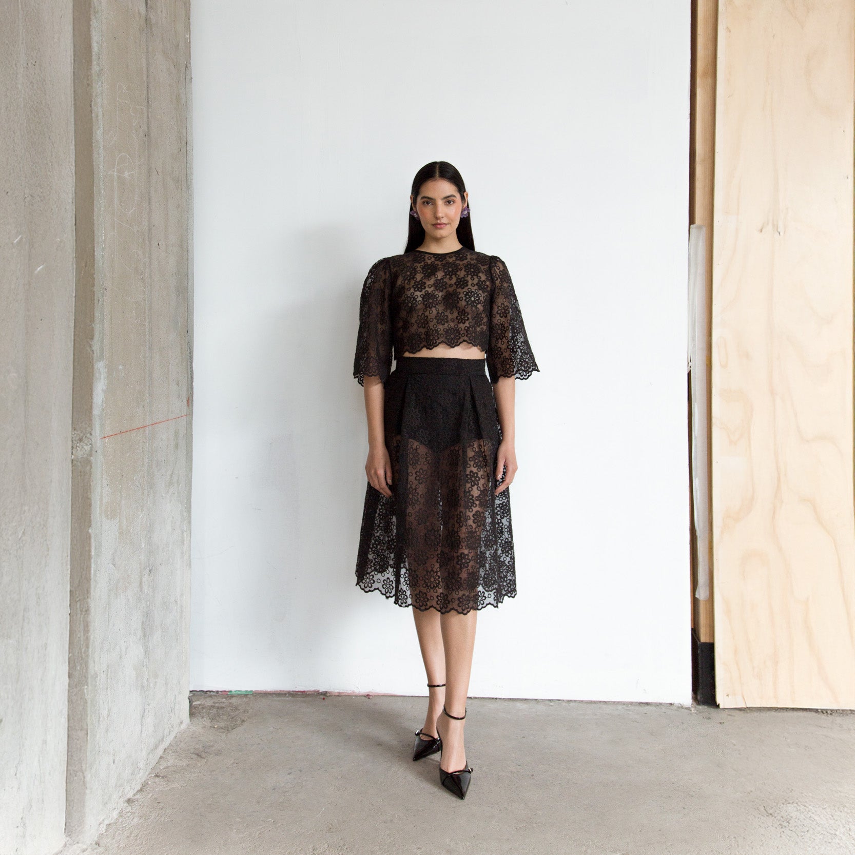 Falda floral VENECIA